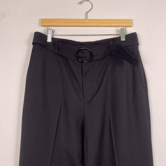 Club Monaco Enamel Ring Pant Black 12 - Picture 4 of 7